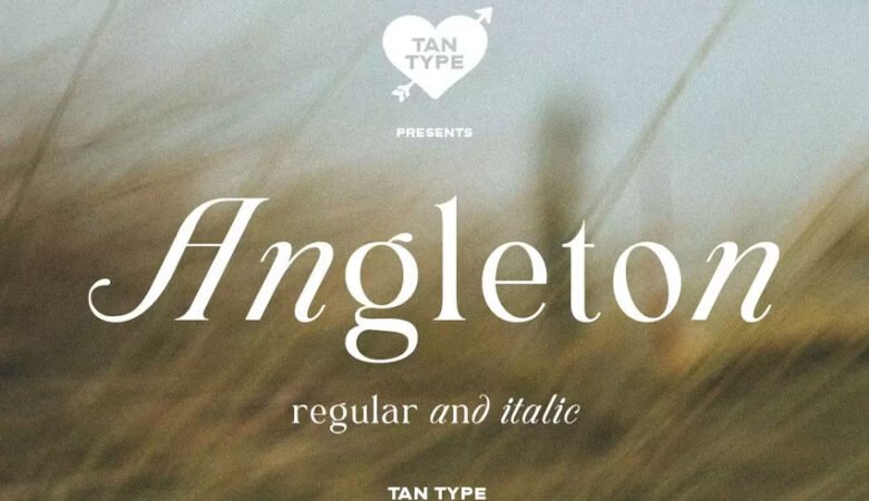 Tan Angleton Font