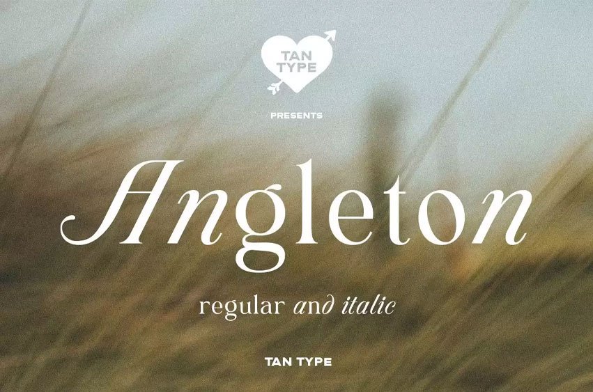 Tan Angleton Font