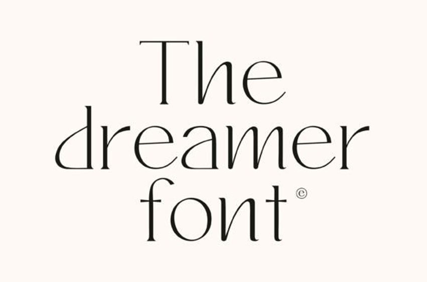 The Dreamer Font