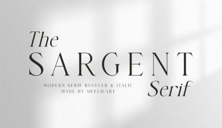 The Sargent Serif Font