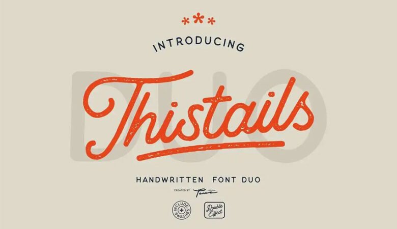 Thistails Font