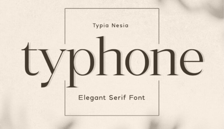 Typhone Font