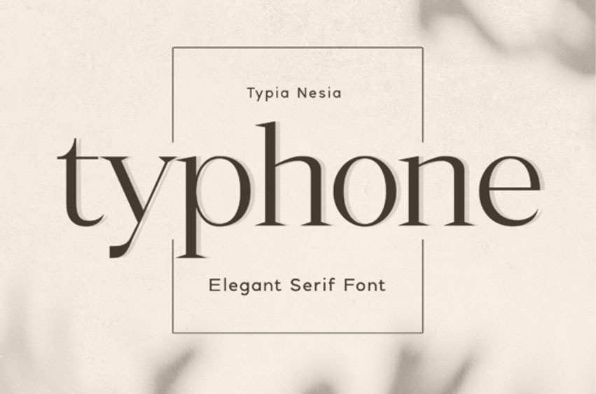 Typhone Font