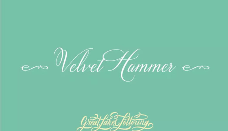 Velvet Hammer Font