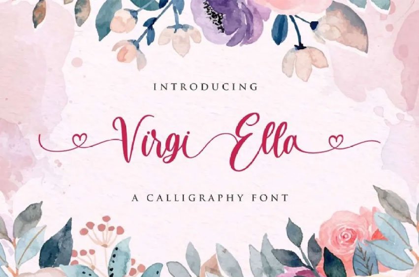 Virgi Ella Font