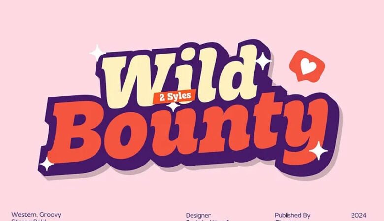 Wild Bounty Font