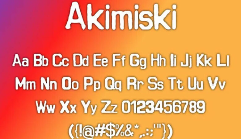 Akimiski Font