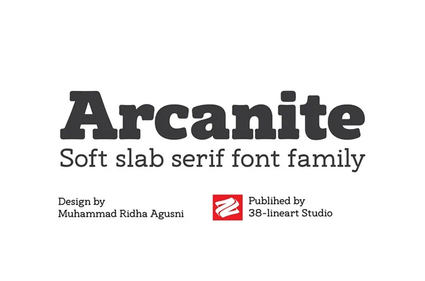 Arcanite Font