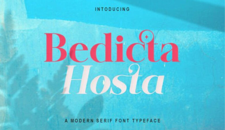 Bedicta Hosta Font