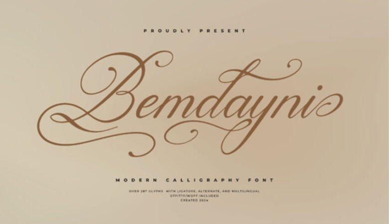 Bemdayni Font