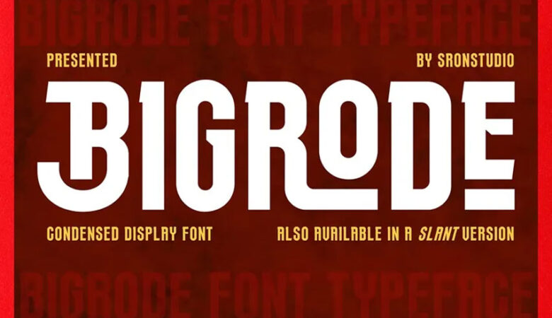 Bigrode Font