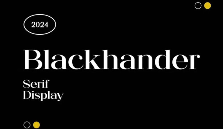 Blackhander Font