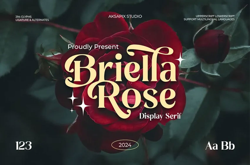 Briella Rose Font