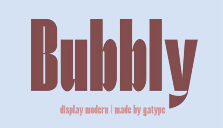 Bubbly Font