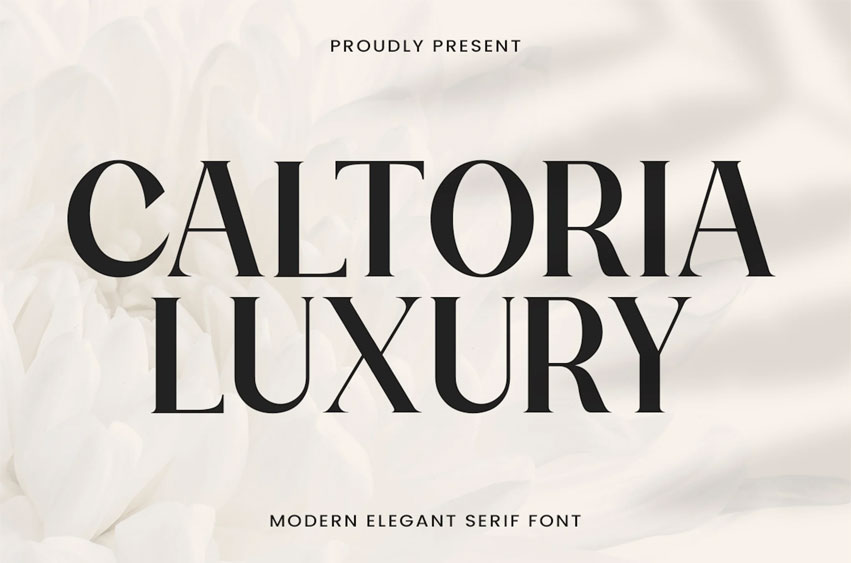 Caltoria Luxury Font