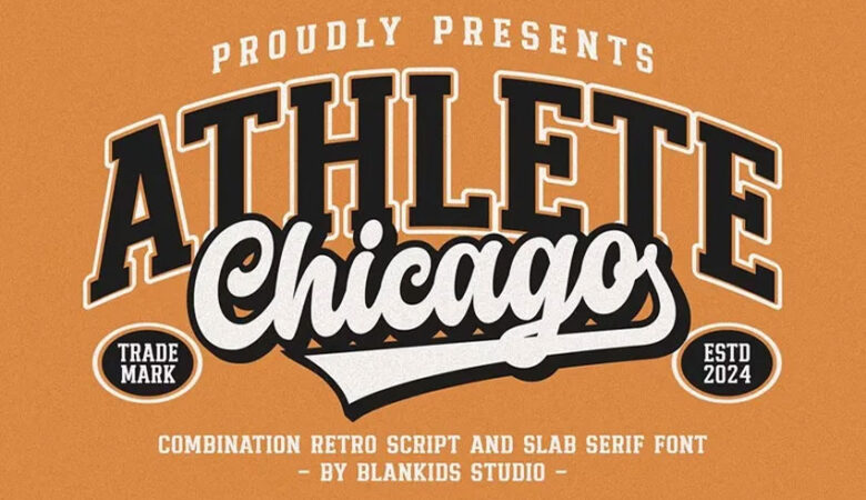 Chicago Athletic Font