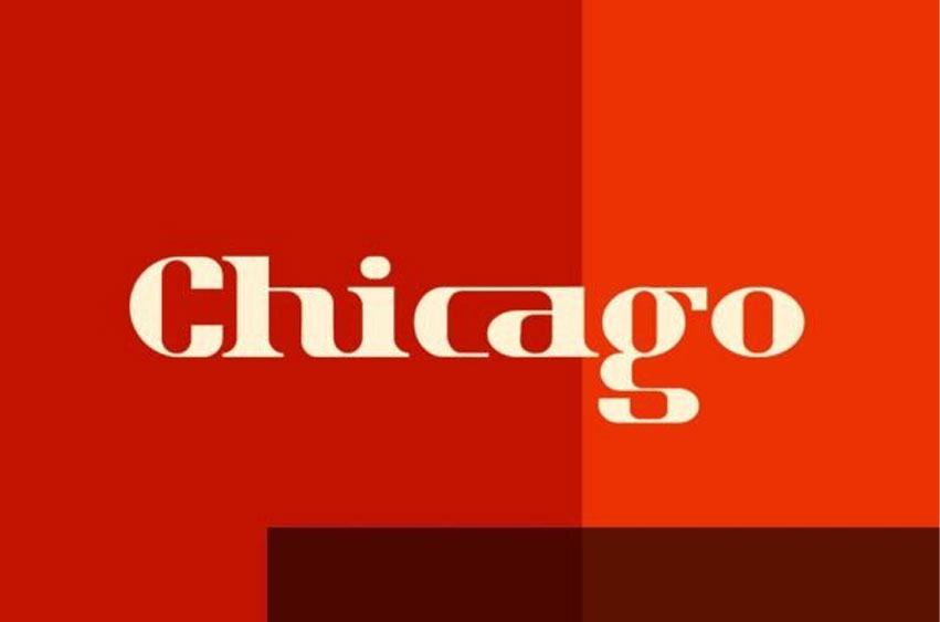 Chicago Serif Font