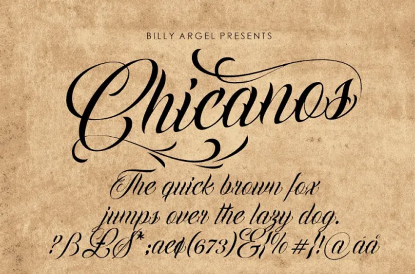 Chicanos Font