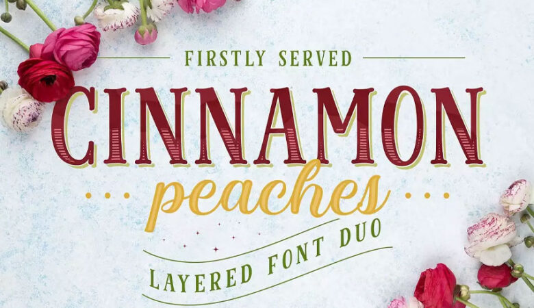 Cinnamon Peaches Font