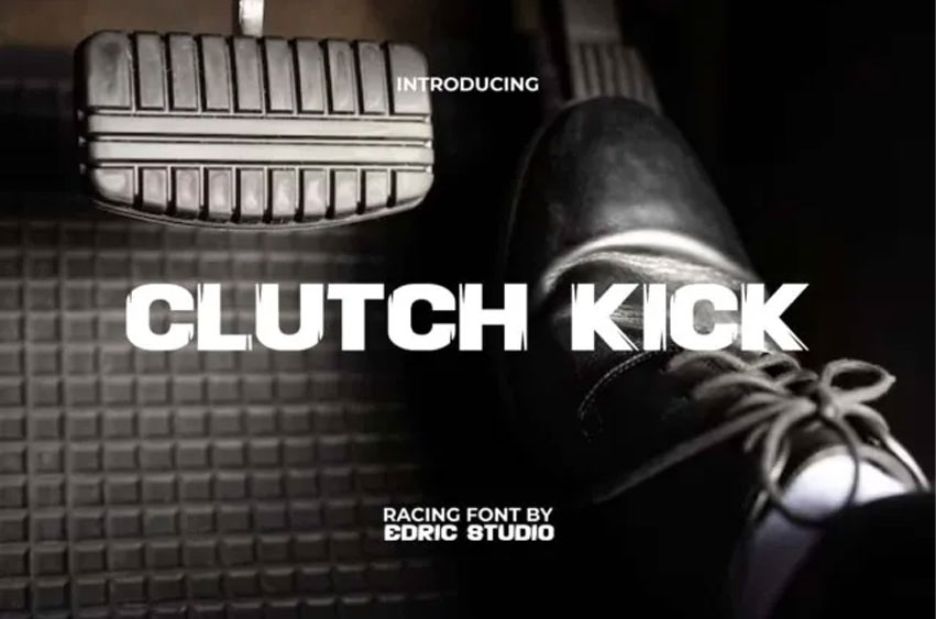 Clutch Kick Font