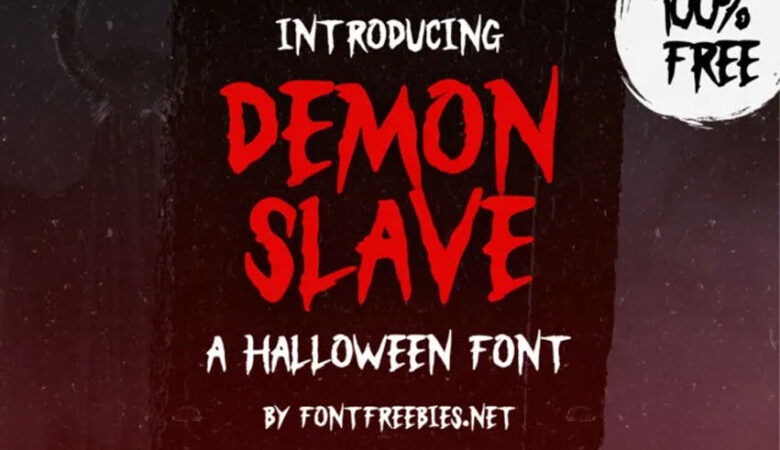 Demon Slave Font