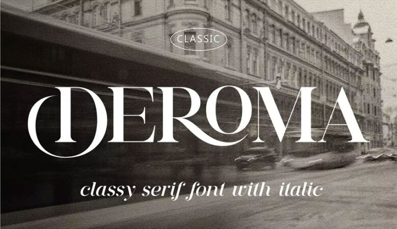 Deroma Font