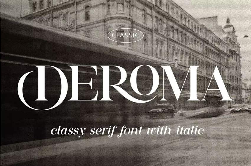 Deroma Font