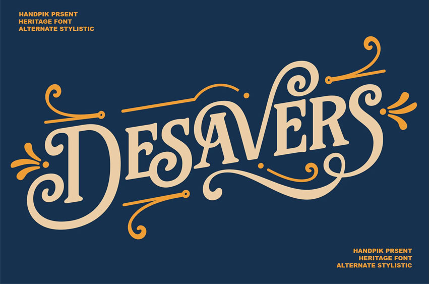 Desavers Font