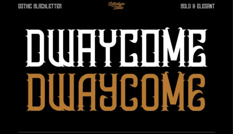 Dwaycome Font