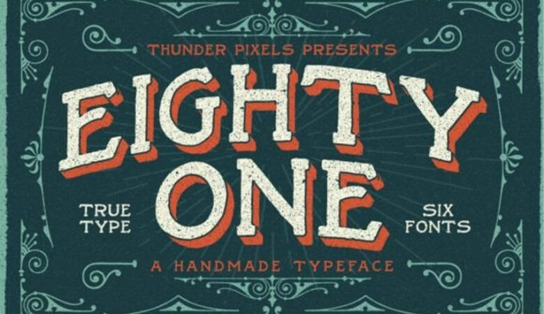 Eighty One Font