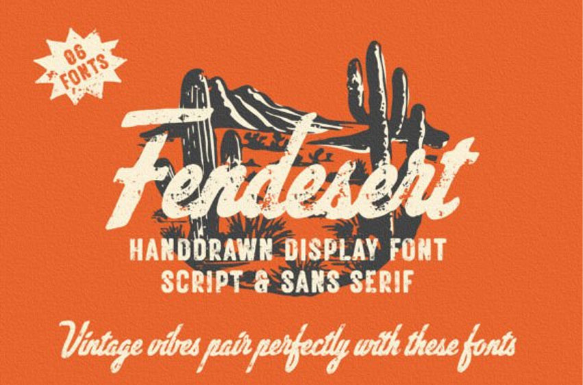 Fendesert Font