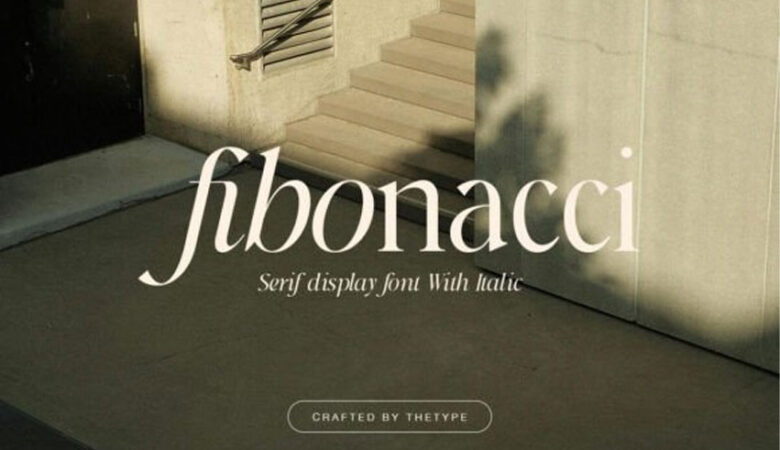 Fibonacci Font