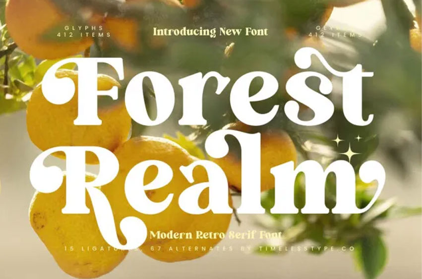 Forest Realm Font