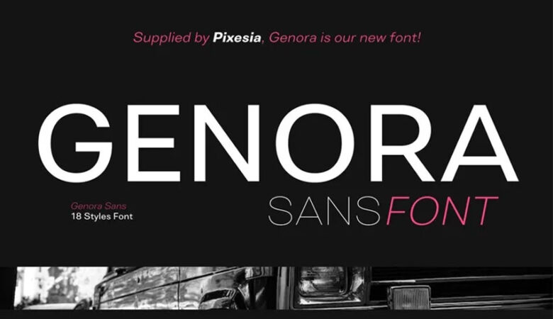 Genora Sans Font