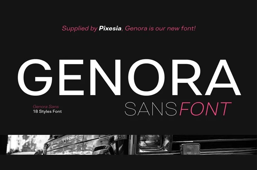 Genora Sans Font