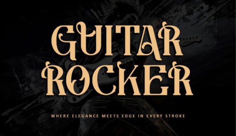 Guitar Rocker Font