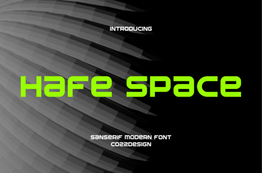 Hafespace Font