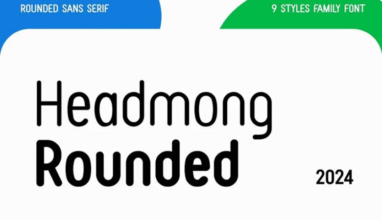 Headmong Rounded Font