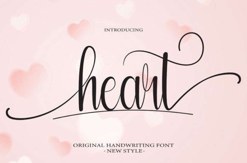 Heart Font