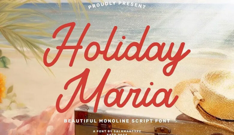 Holiday Maria Font