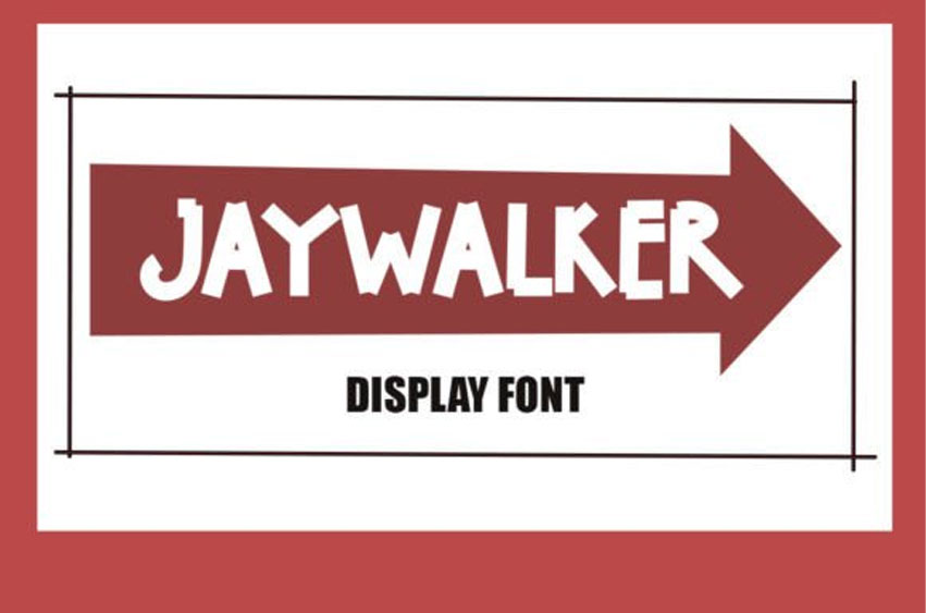 Jaywalker Font