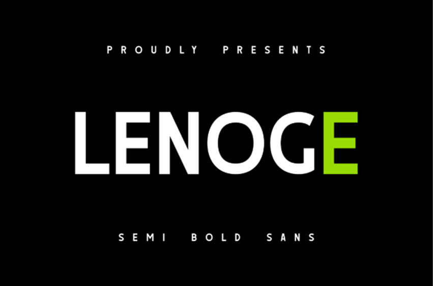 Lenoge Font