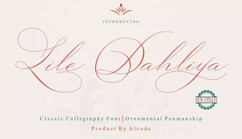 Lile Dahliya Font