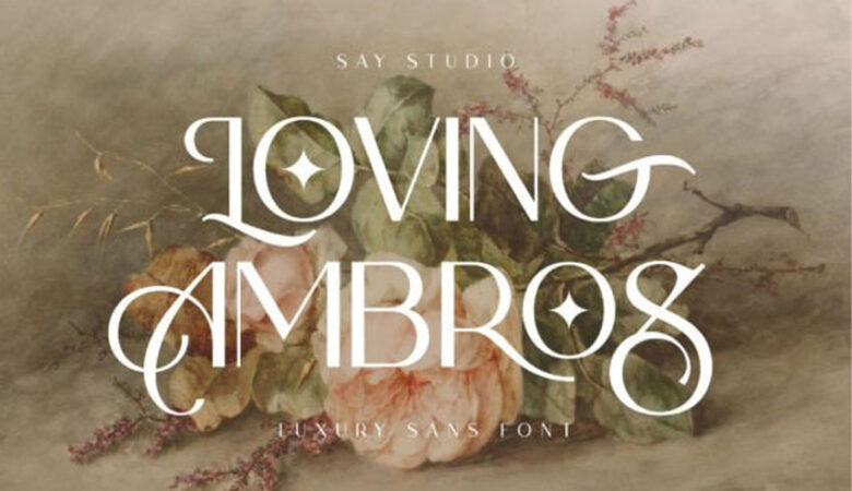 Loving Ambros Font