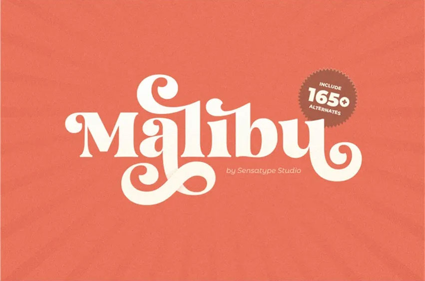 Malibu Font