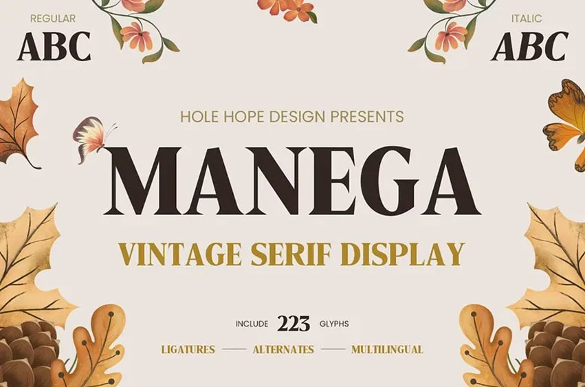 Manega Font