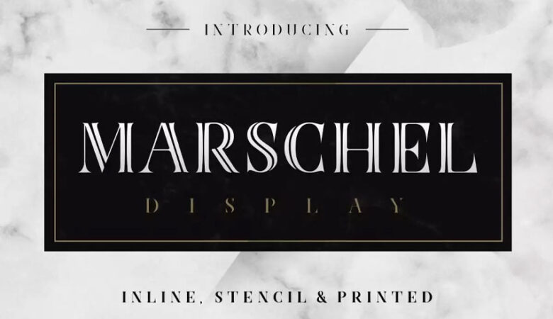 Marschel Display Font