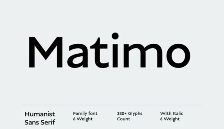 Matimo Font