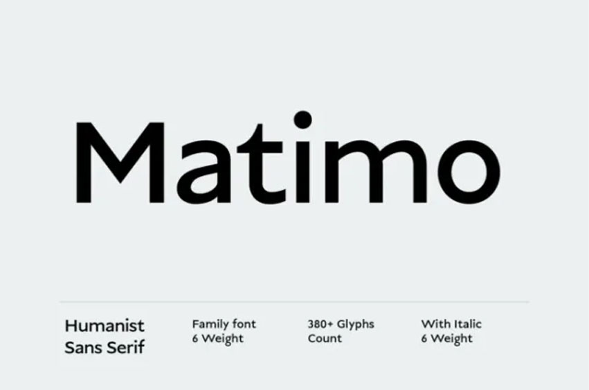 Matimo Font