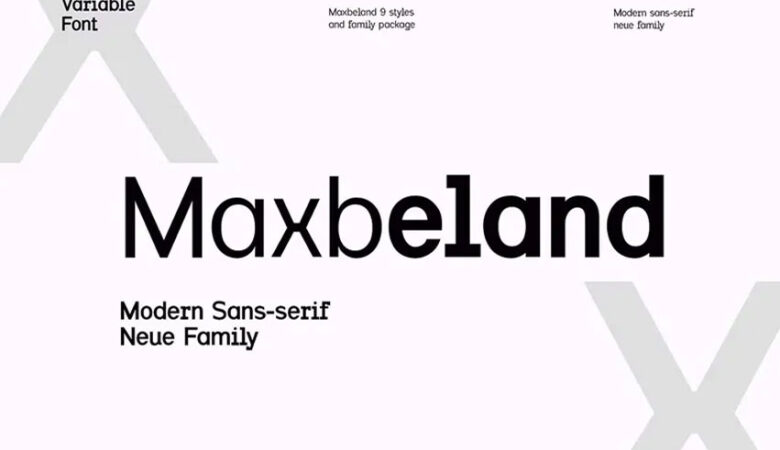 Maxbeland Font